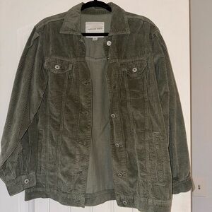 American Eagle Oversized Corduroy Jacket